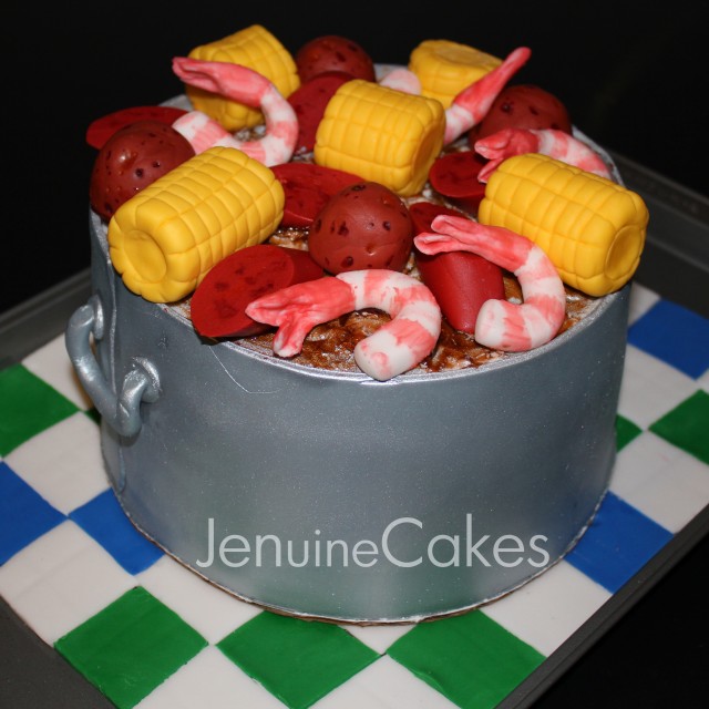 0 Low Country Boil Cake 1