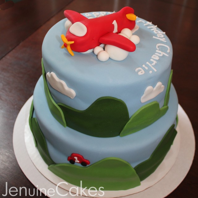 Airplane Birthday Cake 1